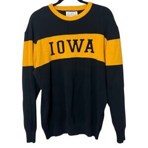 Uscape University of Iowa Hawkeyes Men's Crewneck Knit Sweater Size XL